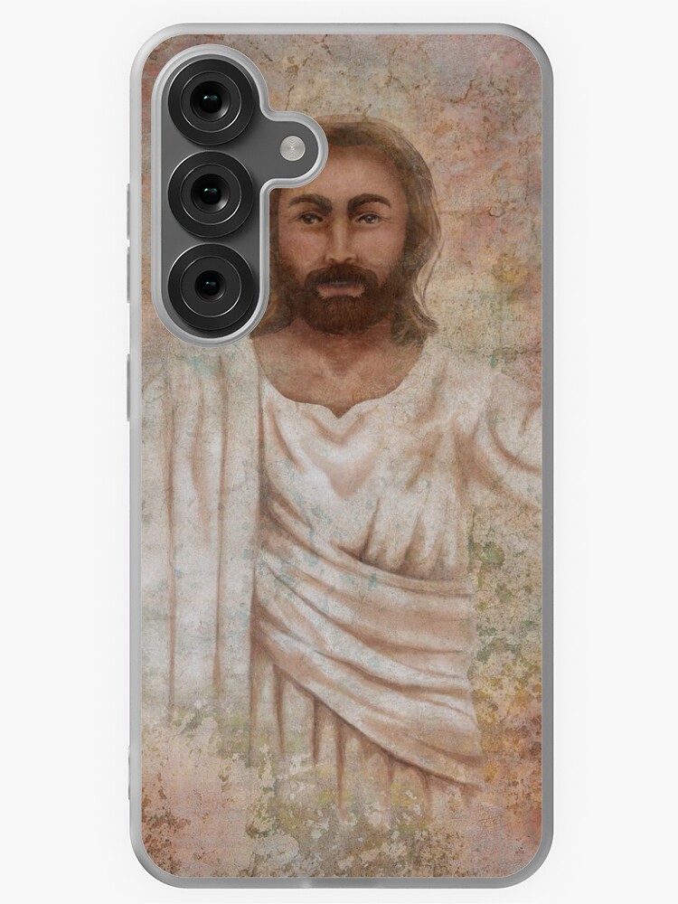 Thumbnail 1 of 4, Samsung Galaxy Phone Case, The Resurrection and the Life designed and sold by aprilmoen.