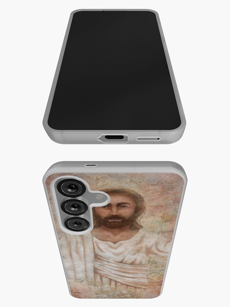 Thumbnail 3 of 4, Samsung Galaxy Phone Case, The Resurrection and the Life designed and sold by aprilmoen.