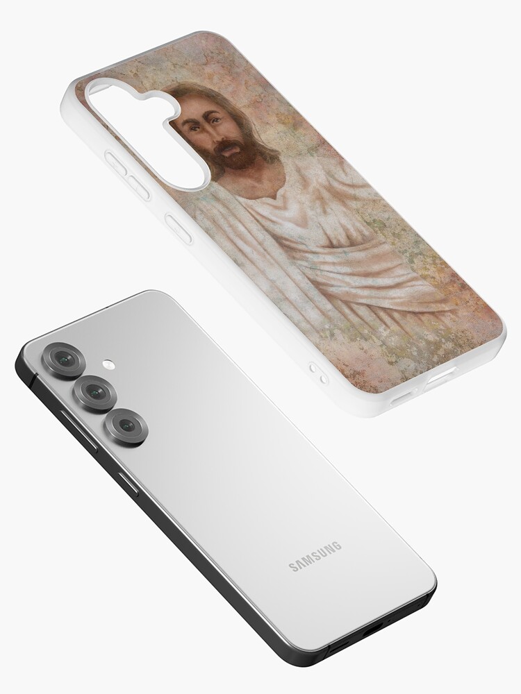 Thumbnail 2 of 4, Samsung Galaxy Phone Case, The Resurrection and the Life designed and sold by aprilmoen.