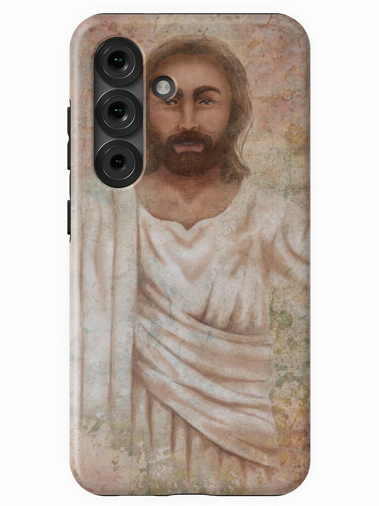 Thumbnail 1 of 4, Samsung Galaxy Phone Case, The Resurrection and the Life designed and sold by aprilmoen.