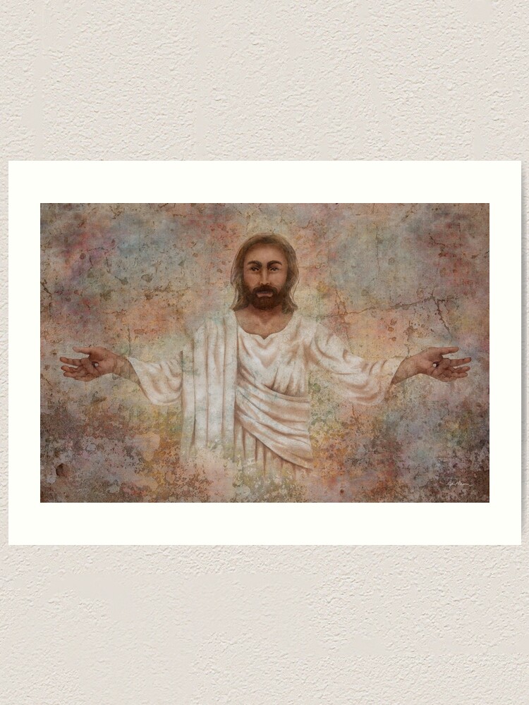 Thumbnail 1 of 3, Art Print, The Resurrection and the Life designed and sold by aprilmoen.