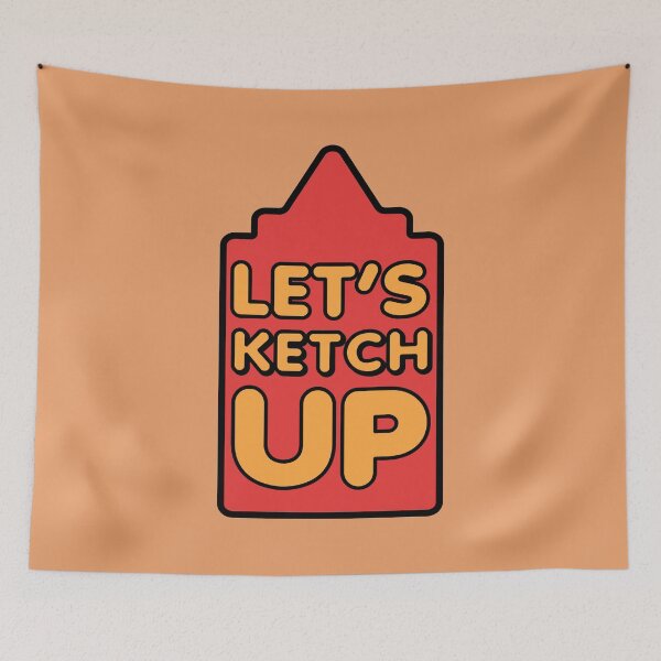 Artikelvorschau, Lassen Sie uns Ketchup Food Pun entworfen und verkauft von AweSoMe Shirts.