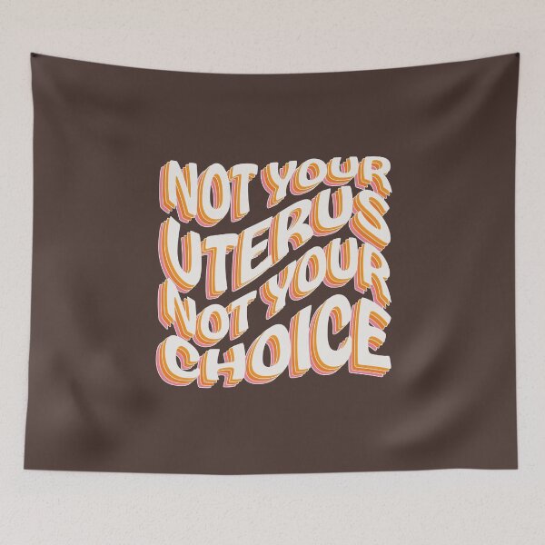Item preview, Not Your Uterus Not Your Choice - Pro-Choice - Abortion Is Healthcare - Feminist designed and sold by UBUCO.