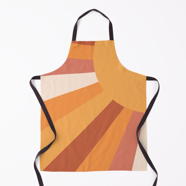 Item preview, Retro Autumn Sun Rays in Warm Terracotta Earth Tones  designed and sold by kierkegaard.