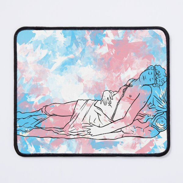 Item preview, Transmasc Transgender Pride LGBT Apollo Painting Art Nouveau designed and sold by Anjach.