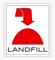 Trash - Landfill Sticker