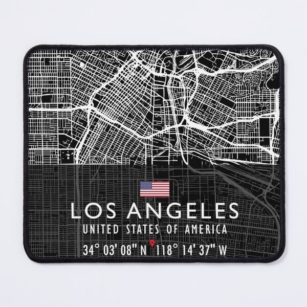 Item preview, LOS ANGELES MAP USA designed and sold by hatimelhag.