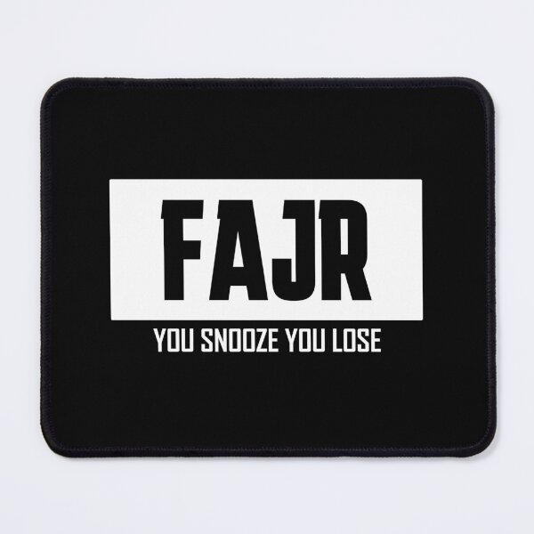 Item preview, fajr you snooze you lose - islamic quotes 2 designed and sold by EfenDesign.