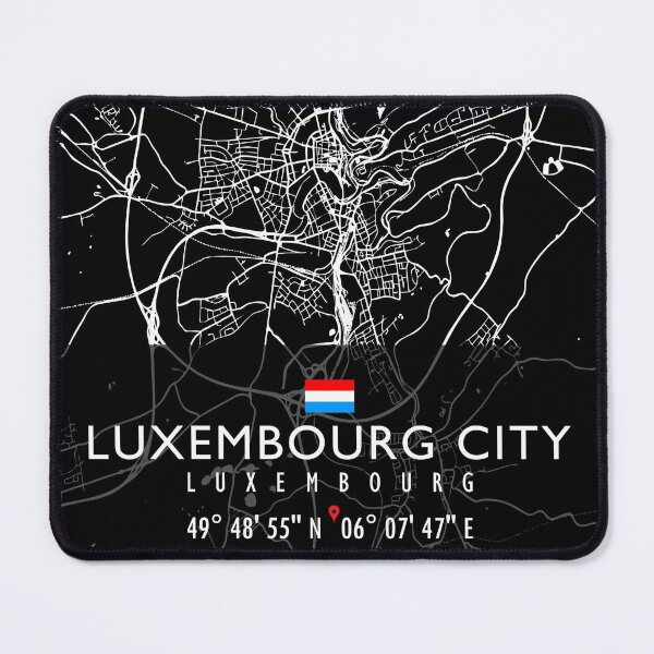 Item preview, LUXEMBOURG CITY MAP designed and sold by hatimelhag.