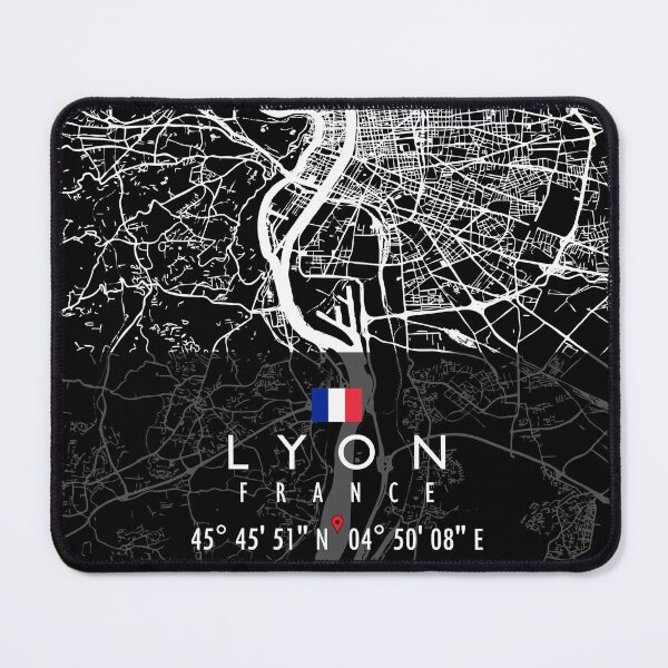 Item preview, LYON MAP FRANCE designed and sold by hatimelhag.