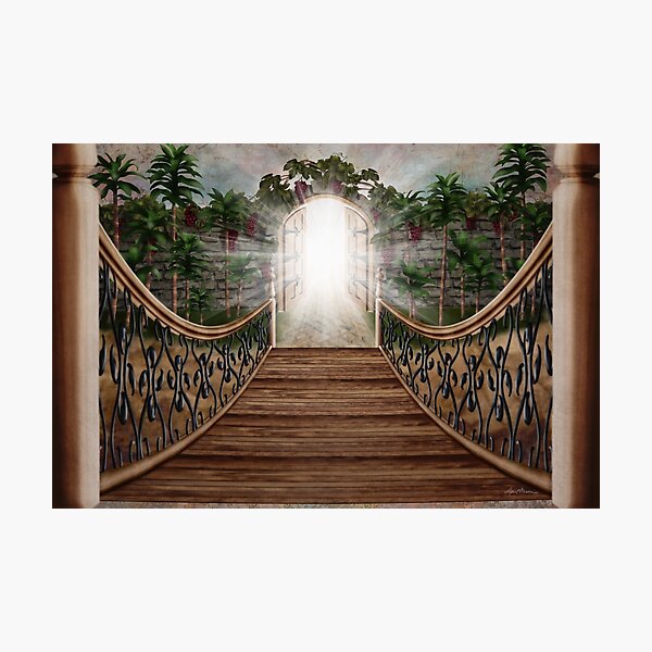 The Way and the Gate Photographic Print