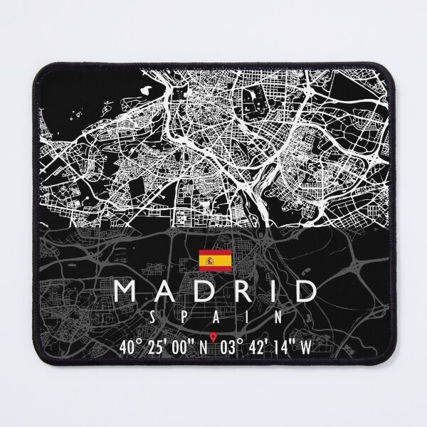 Item preview, MADRID MAP SPAIN designed and sold by hatimelhag.