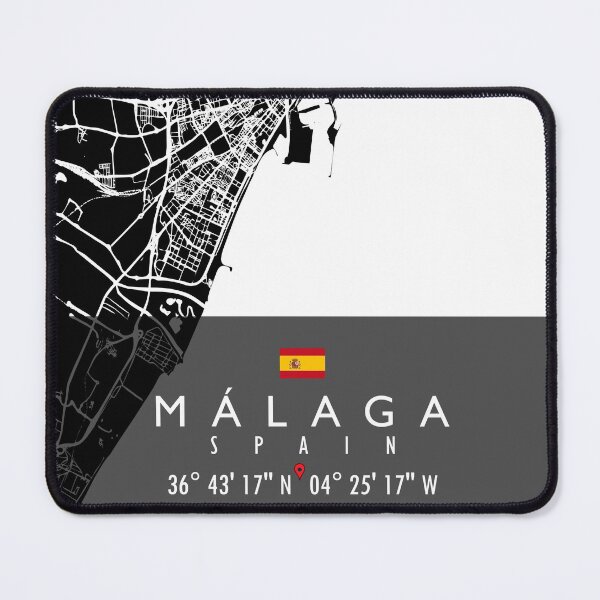Item preview, MALAGA MAP SPAIN designed and sold by hatimelhag.