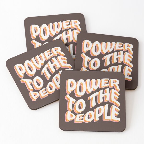 Item preview, Power To The People - Retro Protest March - Groovy 60s 70s Hippie designed and sold by UBUCO.