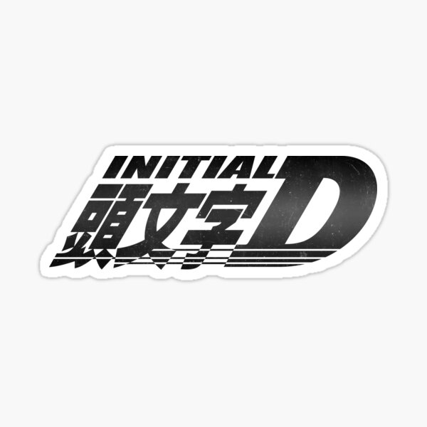 Brand New Universal 2PCS INITIAL D AKINA SPEEDSTAR ABS Plastic Black L – JK Racing Inc