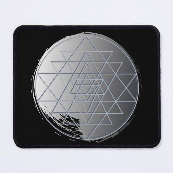 Item preview, Sri Yantra on Silver designed and sold by Ksaavet.