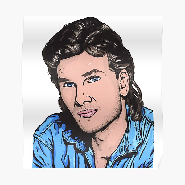 "Patrick Road House American Action Movies Swayze" Poster for Sale by