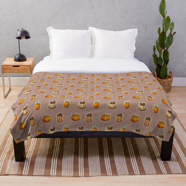 Item preview, Succulent Pumpkins Fall Tan Pattern designed and sold by MichaelHoweArts.