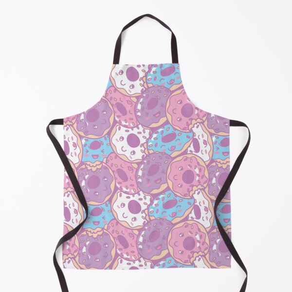 Item preview, Cute Kawaii donut print designed and sold by TheArtDesk.