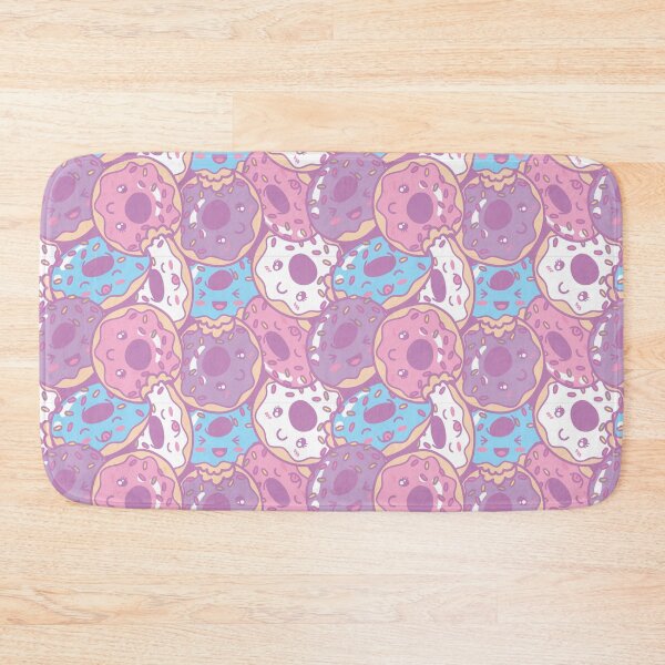 Item preview, Cute Kawaii donut print designed and sold by TheArtDesk.