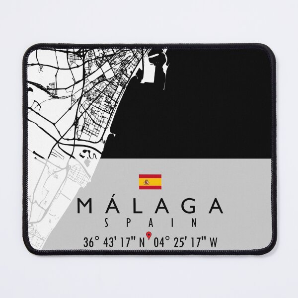 Item preview, MALAGA MAP SPAIN designed and sold by hatimelhag.