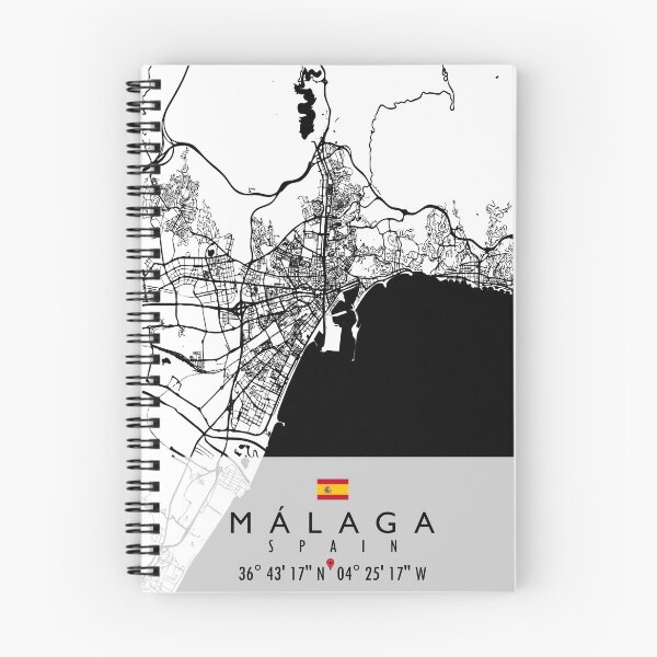 Item preview, MALAGA MAP SPAIN designed and sold by hatimelhag.