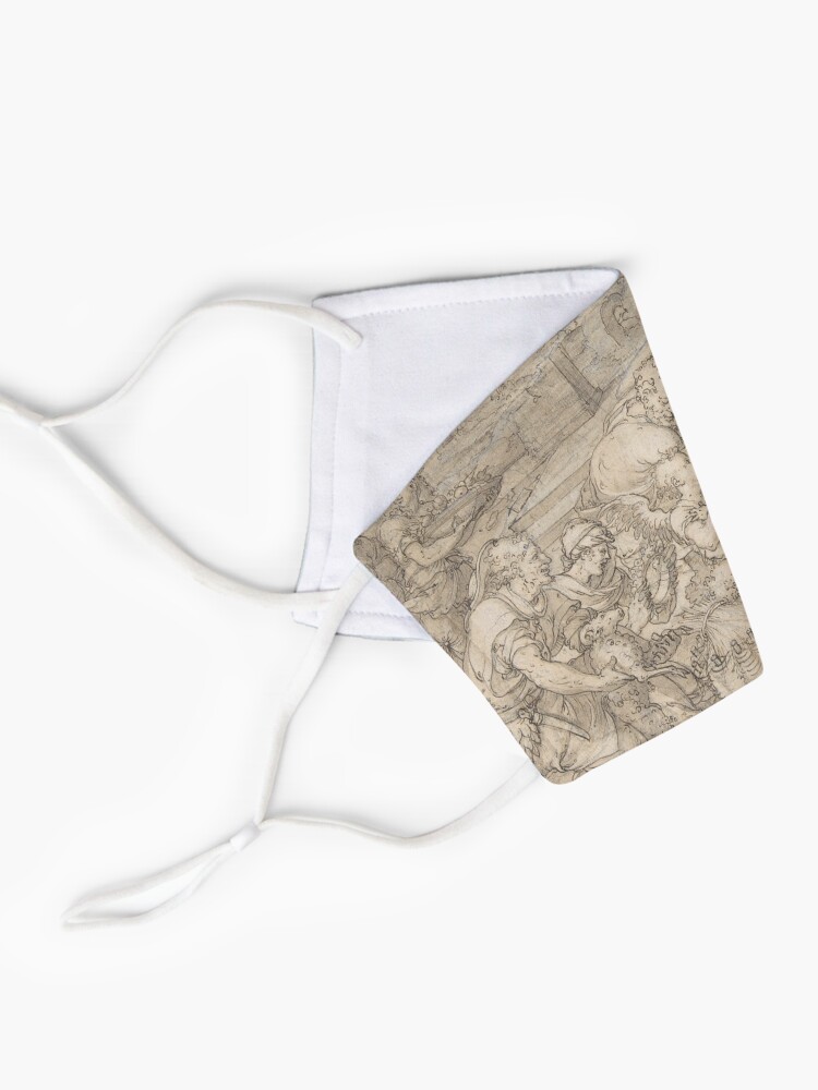 Alternate view of Classic Line Drawing Feast Detail Scene Mask