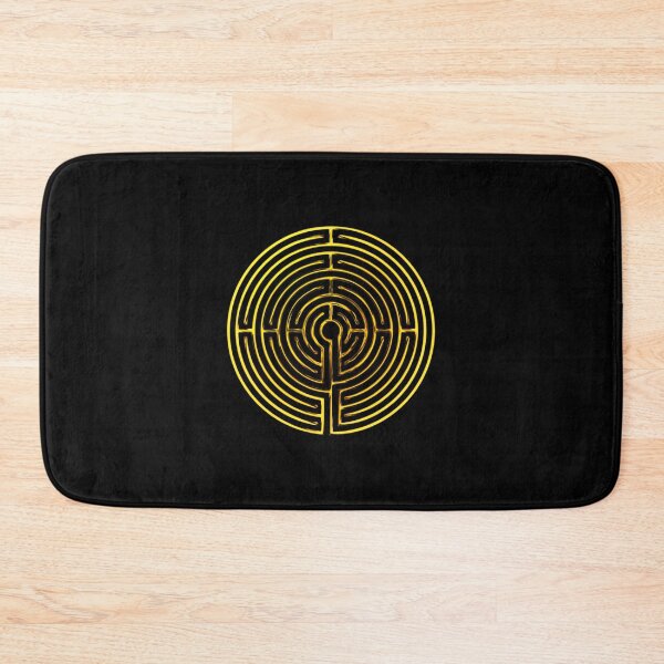 Item preview, Gold Effect Classic Labyrinth designed and sold by kernowerno.
