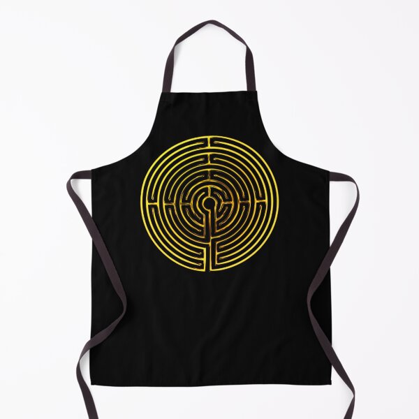 Item preview, Gold Effect Classic Labyrinth designed and sold by kernowerno.