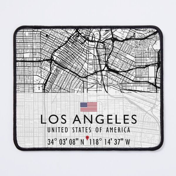 Item preview, LOS ANGELES MAP USA designed and sold by hatimelhag.