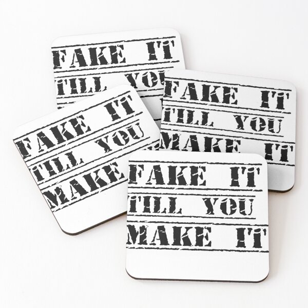 Item preview, Fake it Till you Make it designed and sold by Culturalnoob.