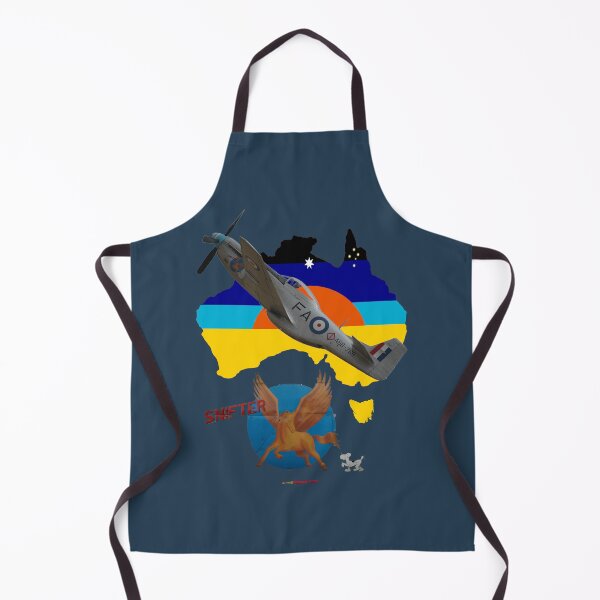 Item preview, Map & Nose Art Design - Mustang VH-MFT Snifter designed and sold by muz2142.