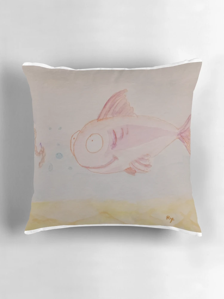 Thumbnail 3 of 4, Pillow, Bubbles designed and sold by RudyYoder.