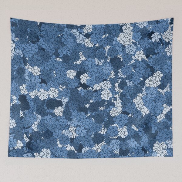 Item preview, Smile Face Flower Pattern designed and sold by ind3finite.
