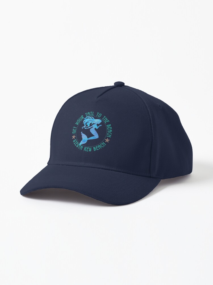 Siesta Key Beach Florida Funny Souvenir Design Cap