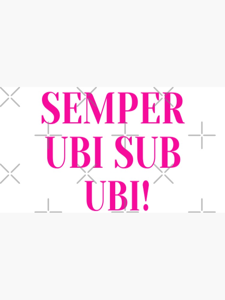 Semper Ubi Sub Ubi Tote Bag