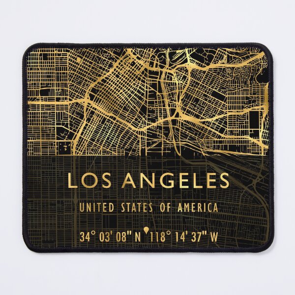 Item preview, LOS ANGELES MAP USA designed and sold by hatimelhag.