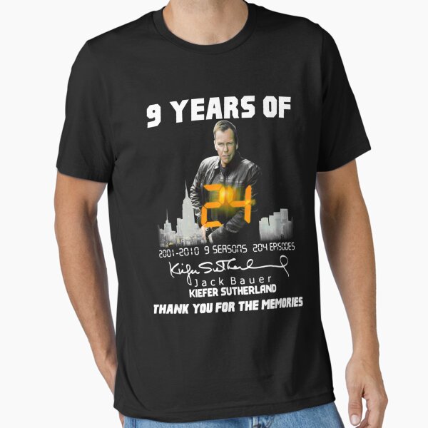 Item preview, 9-years-of-24-Jack-Bauer-Kiefer-Sutherland-thank-you-for-the-memories t designed and sold by MadilynSimonis.