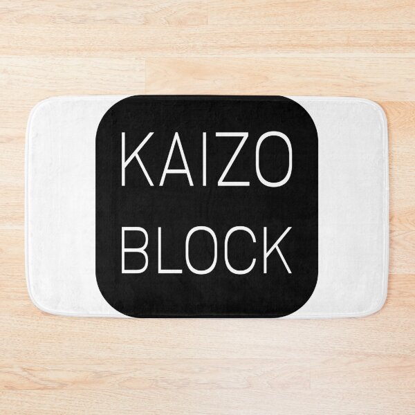 Item preview, "KAIZO BLOCK" Minimalist Design | Speedrunning Slang Word designed and sold by BunchOfWords.