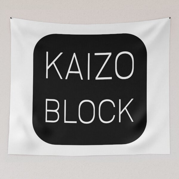 Item preview, "KAIZO BLOCK" Minimalist Design | Speedrunning Slang Word designed and sold by BunchOfWords.