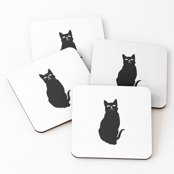Item preview, Sitting Black Cat Silhouette | Halloween designed and sold by llevine2934.