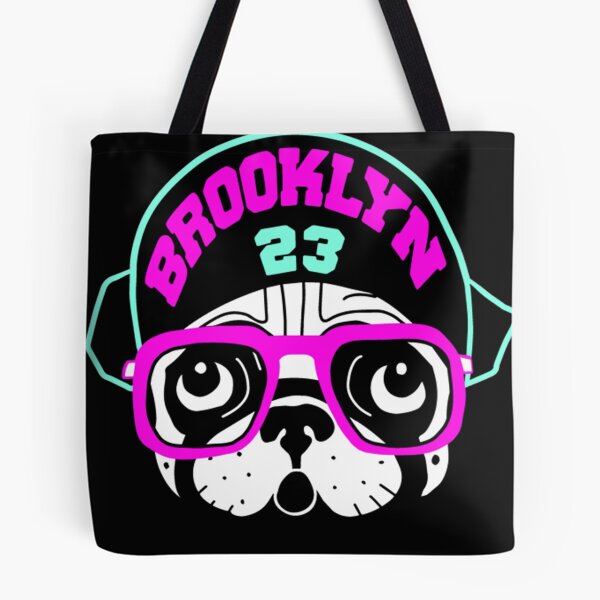 Item preview, Brooklyn Spike Pug Pink & Teal Retro  designed and sold by Trounce048.