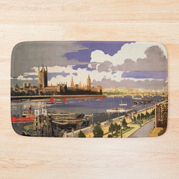 Item preview, London Pride Vintage Travel Poster designed and sold by vintagevivian.