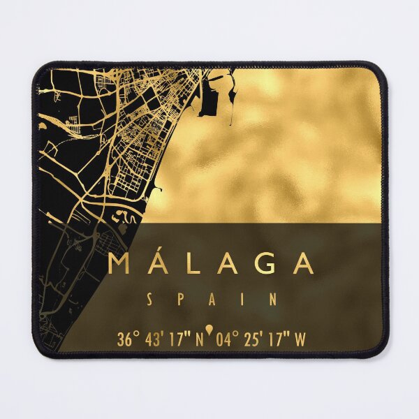 Item preview, MALAGA MAP SPAIN designed and sold by hatimelhag.