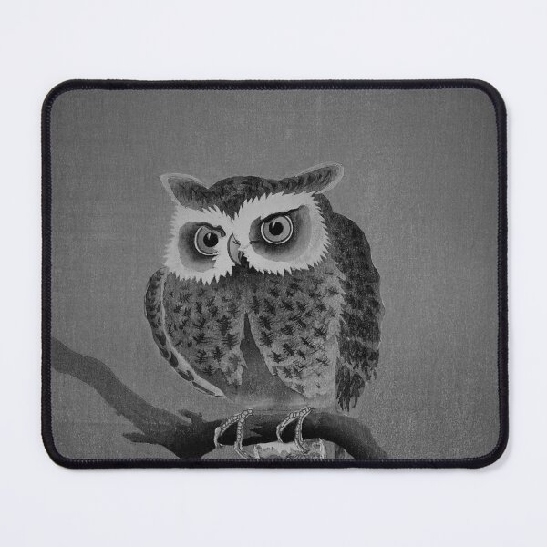 Item preview, Halloween owl at night with crescent moon designed and sold by anwil713.