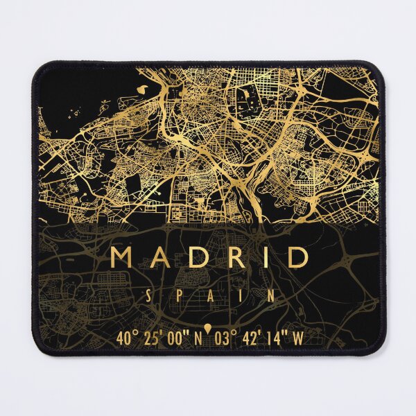 Item preview, MADRID MAP SPAIN designed and sold by hatimelhag.