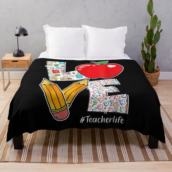 Item preview, Teacher Love Life Apple Pencil Gifts Back School designed and sold by donnagia.