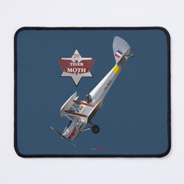 Item preview, Plane & Simple Badge -Tiger Moth VH-BGO designed and sold by muz2142.