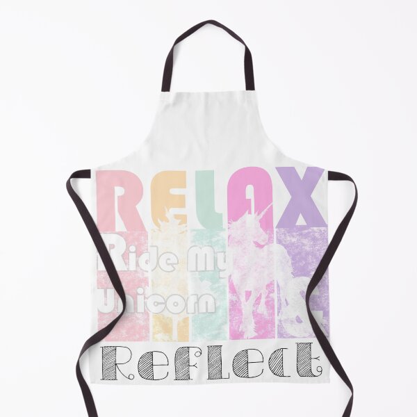 Item preview, Relax, Ride My Unicorn And Reflect - Running Unicorn / Forest Unicorn - Rhyme with Letter R in Soft Pastel Color Palette for Brave Dreamers - Run Unicorn Run! designed and sold by sthNnth.