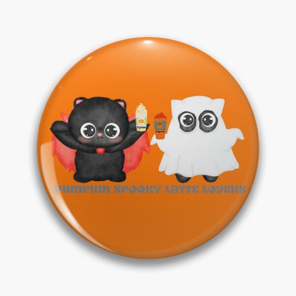 Item preview, Pumpkin Spooky Latte Lovers designed and sold by BunnyPanda0120.